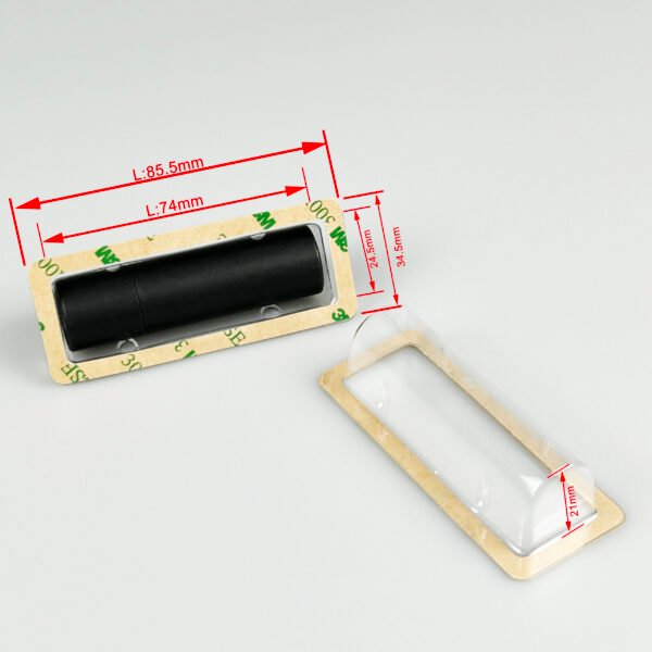 Professional Lip Balm Tube Blister Packaging for Retail Display