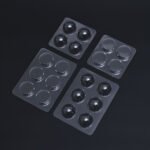 Food Grade Chocolate PET PVC Clear Folding Box with Blister Tray - 图片 3