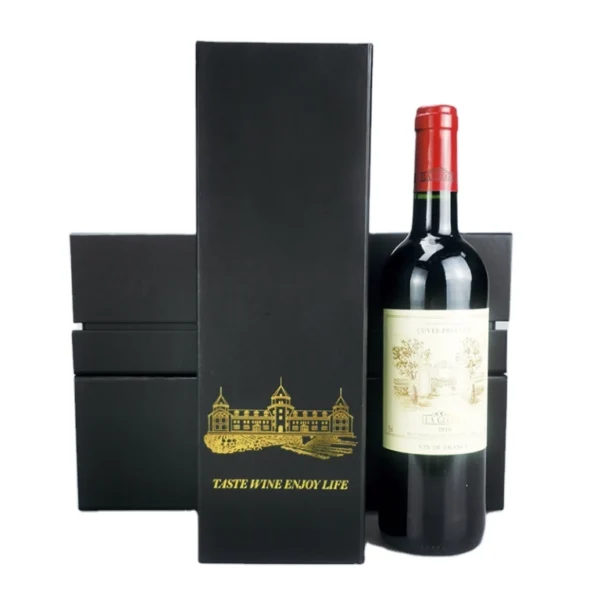 Xilong Package Manufacturer Custom Foldable Magnetic Box For Wine Packaging