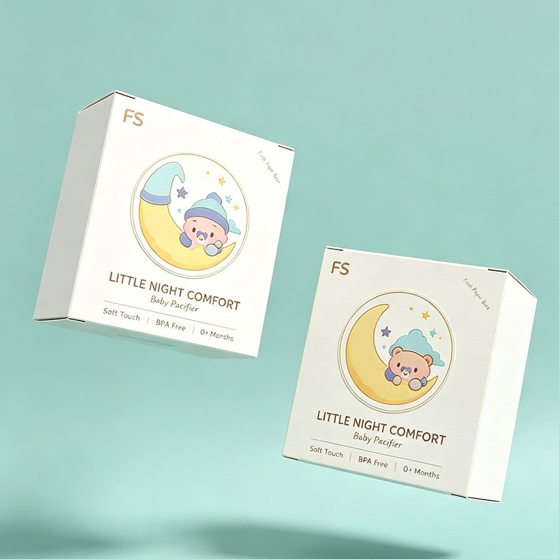 Custom Paper Box for Baby Baby Pacifier - Image 3