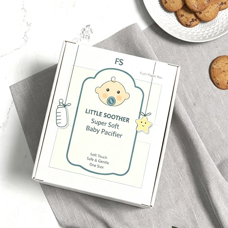 Custom Baby Pacifier Paper Box