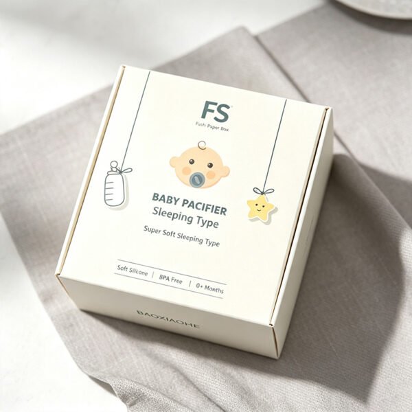 Custom Baby Pacifier Paper Box