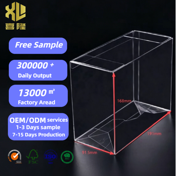 96% UV protection 0.5mm Transparent Box