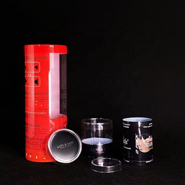 Acetate Box PVC Cylinder Packing Storage Container