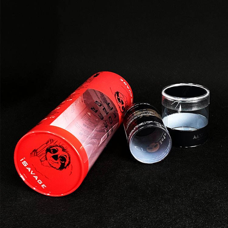 Acetate Box PVC Cylinder Packing Storage Container - Image 4