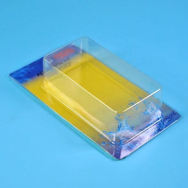 Blister Packaging Folding Sliding Box with Backing Card