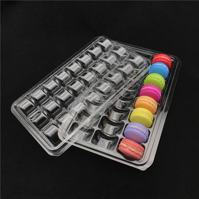 Clear Blister Macarons Clamshell Packaging Insert Tray - Image 2