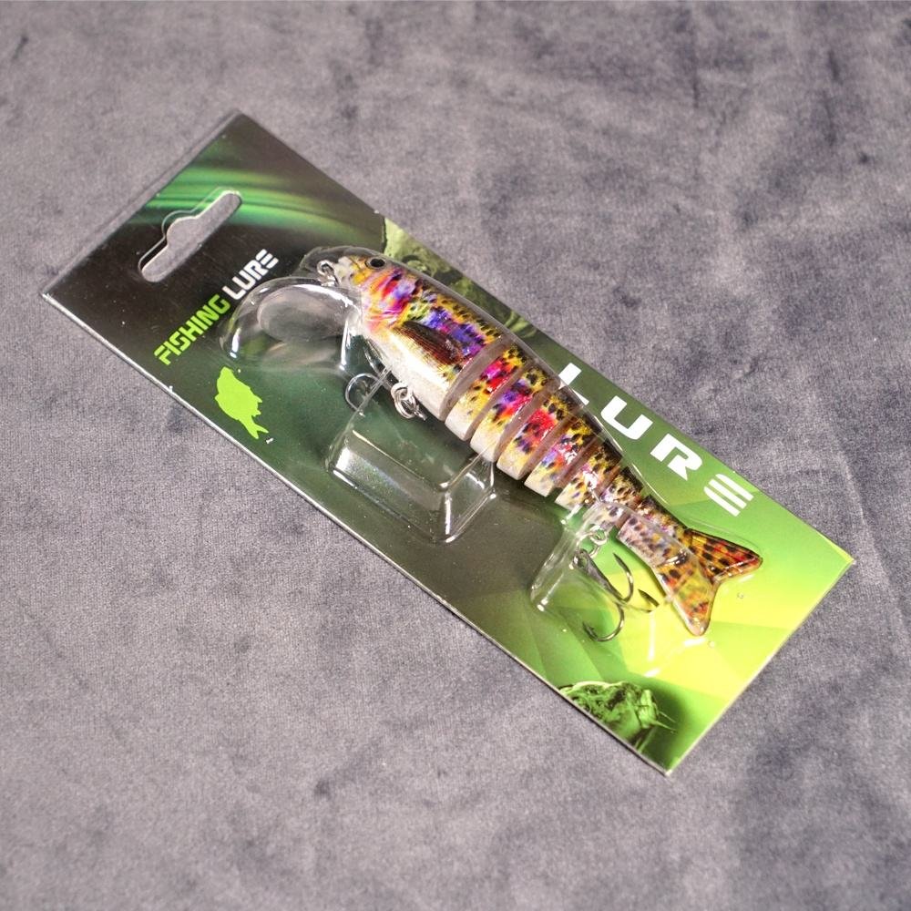 Customized Printed Back Card Slide PVC Blister Packaging for Fishing Lures - Image 3
