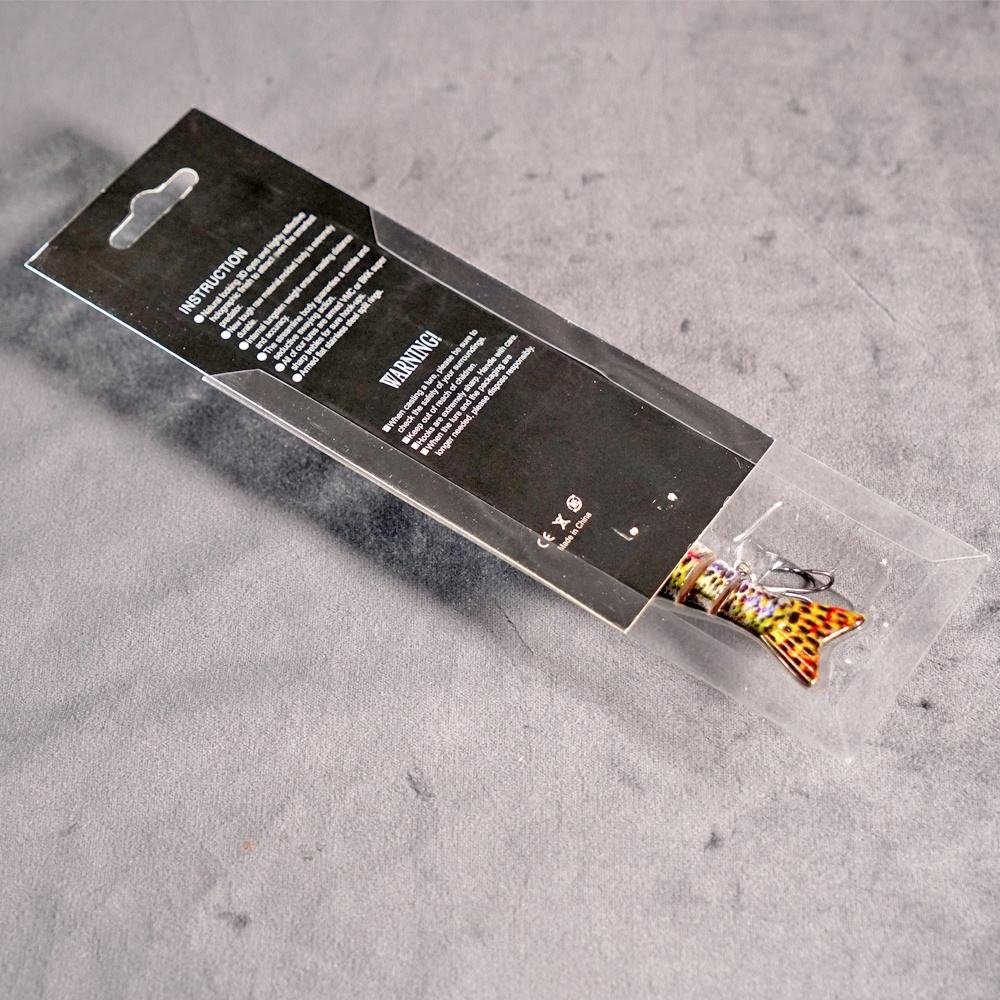 Customized Printed Back Card Slide PVC Blister Packaging for Fishing Lures - Image 4