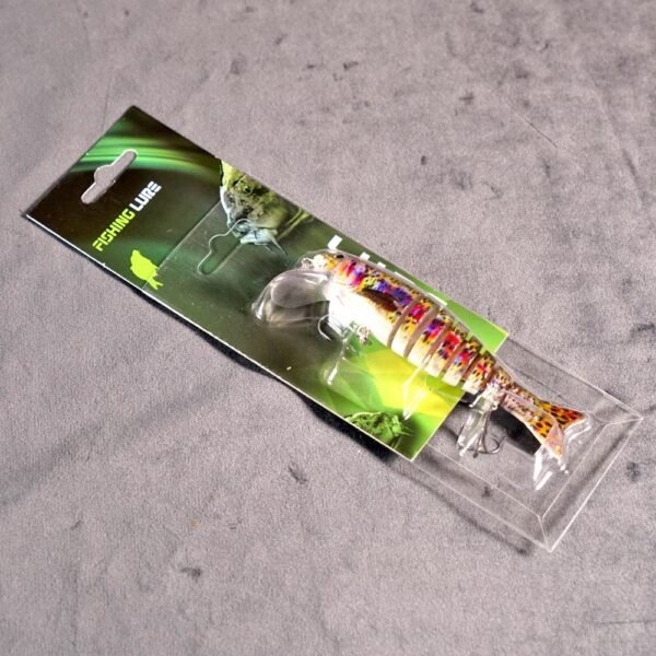 Customized Printed Back Card Slide PVC Blister Packaging for Fishing Lures