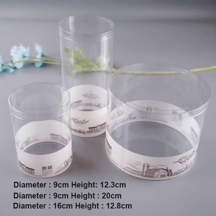Cylinder Plastic Round Tube Box - Image 3