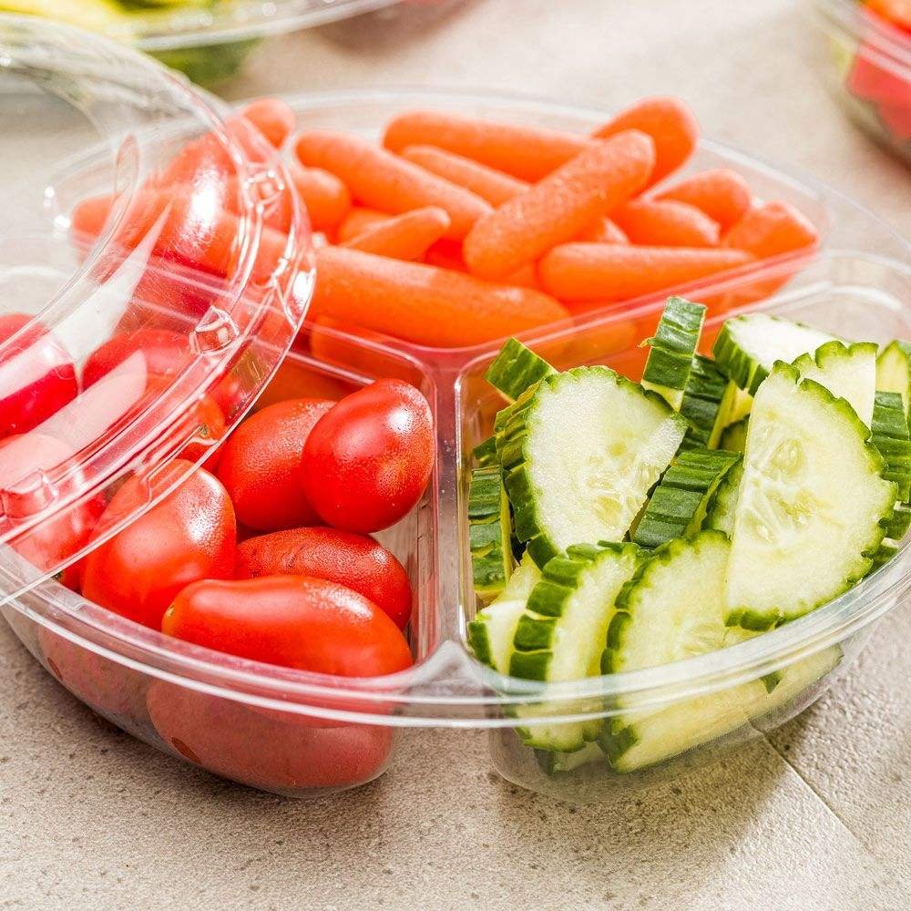Disposable Extensive Use Clear Plastic Packing Box for Fruit