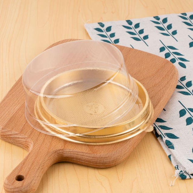 Disposable Transparent Round Blister 0.55mm Thick PET Cake Box - Image 3