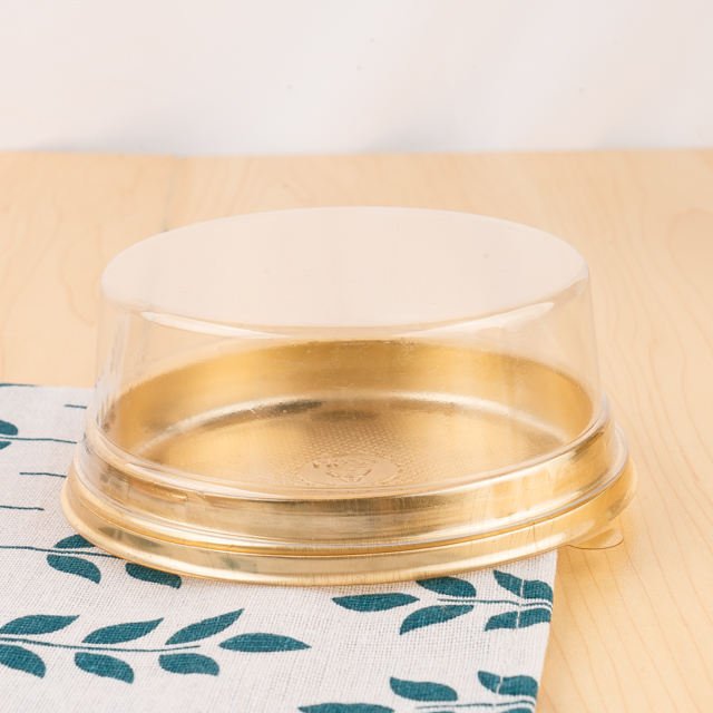 Disposable Transparent Round Blister 0.55mm Thick PET Cake Box - Image 4