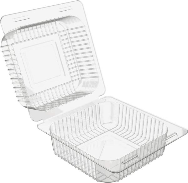 Food Grade 0.62mm PET Disposable Clear Plastic Blister Container