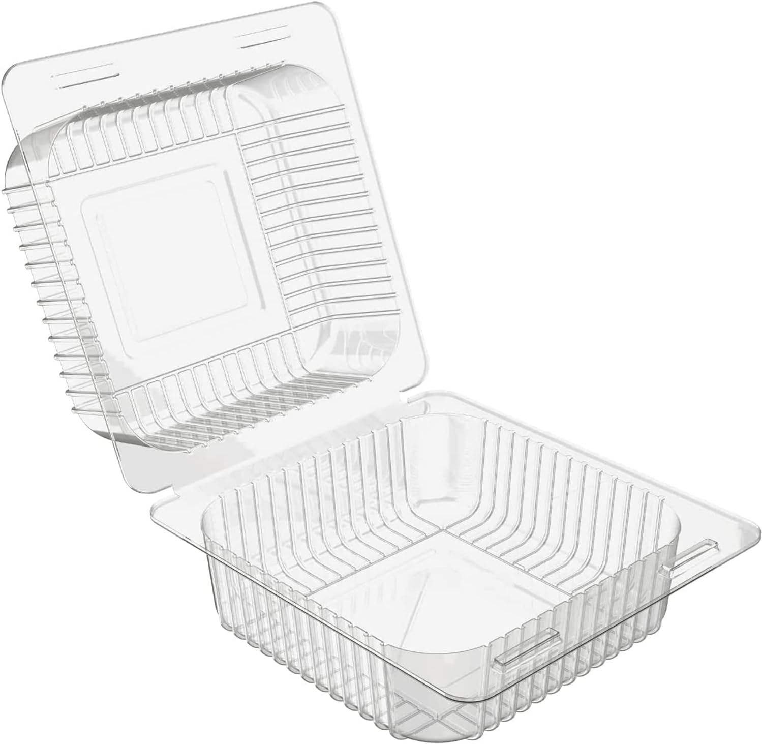 Food Grade 0.62mm PET Disposable Clear Plastic Blister Container