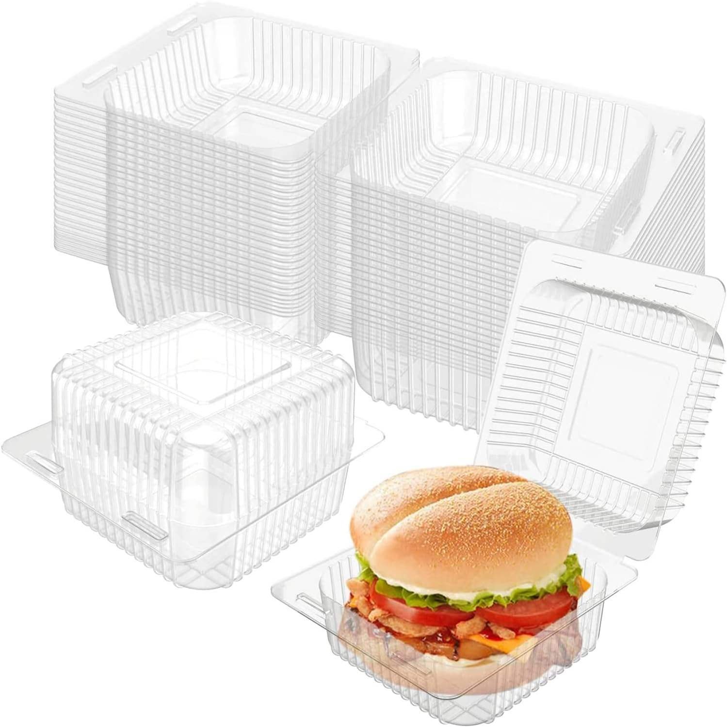 Food Grade 0.62mm PET Disposable Clear Plastic Blister Container - Image 4