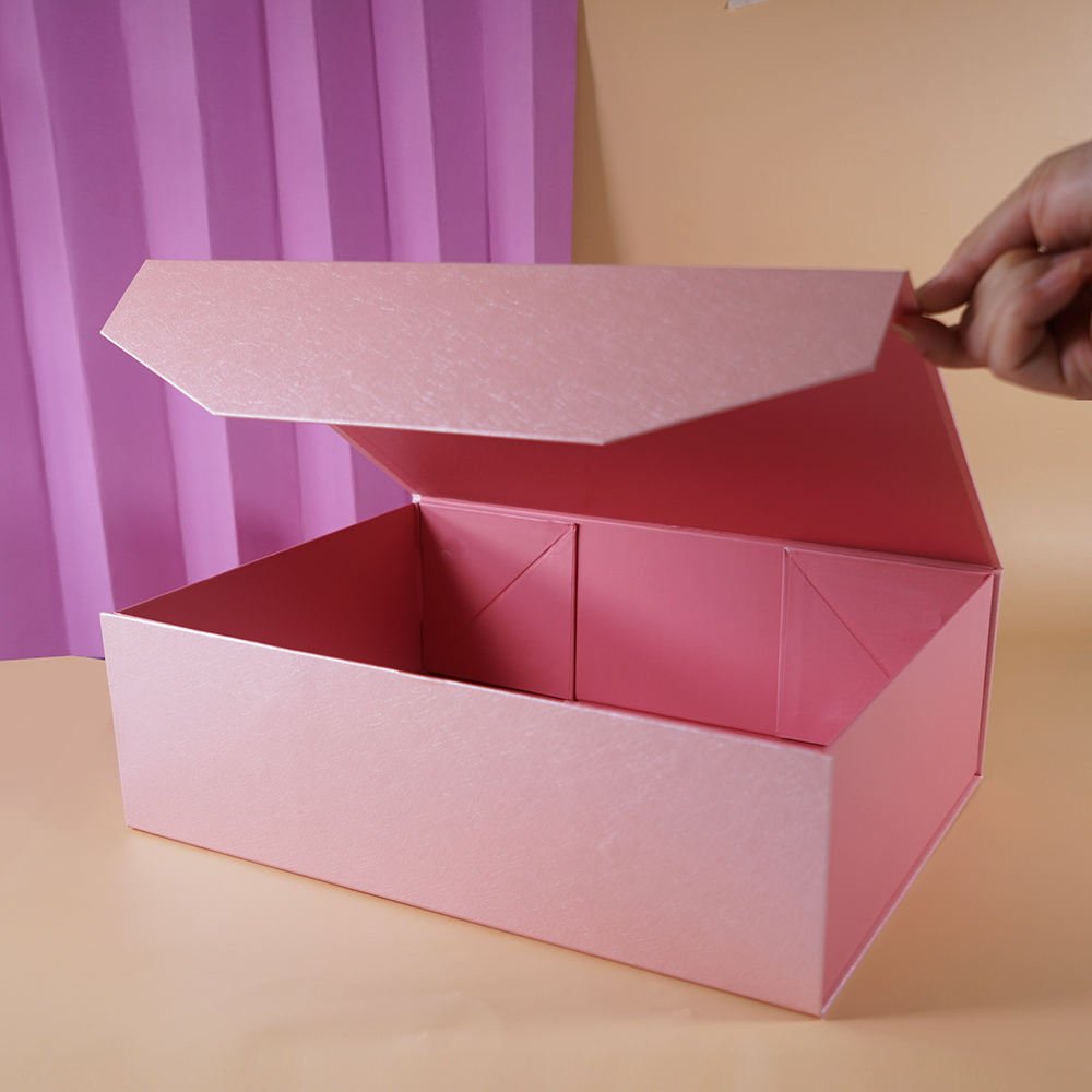 Stickers Box Foldable Gift Cardboard Paper Gift Packaging Box - Image 2