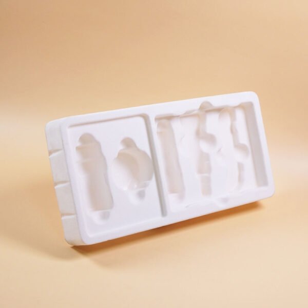 White PET Clamshell Blister Tray Insert Holder Packaging