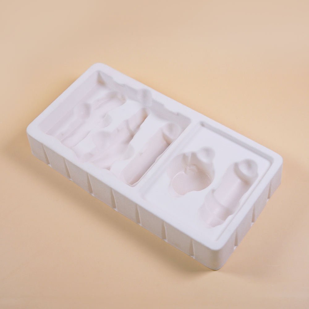 White PET Clamshell Blister Tray Insert Holder Packaging - Image 3
