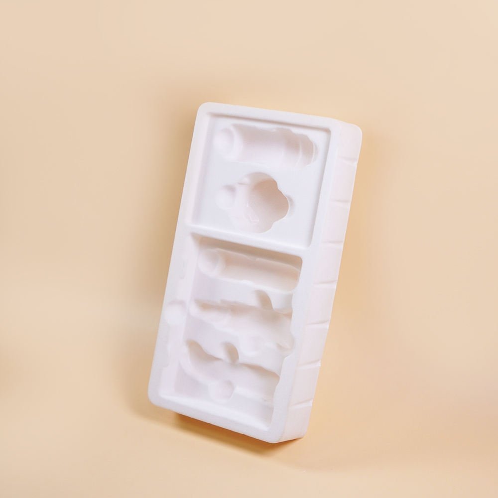 White PET Clamshell Blister Tray Insert Holder Packaging - Image 4