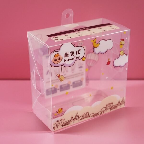 Hanging Hole Acetate Box for Baby Shoes