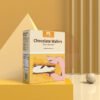 Food Printed Paper Boxes Chocolate Waffles