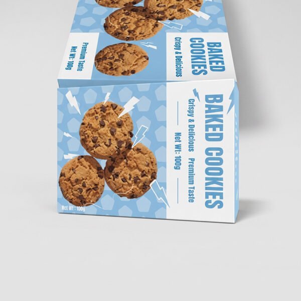 Food Printed Paper Boxes Chocolate Cookie