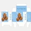 Food Printed Paper Boxes Chocolate Cookie