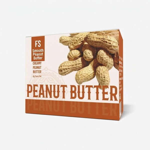 Custom Printed Paper Boxes Food Peanut Butter