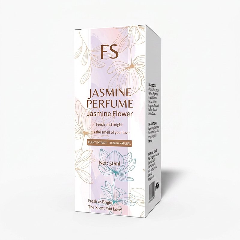 Illustration Design Style Perfume Paper Box Custom - Image 3