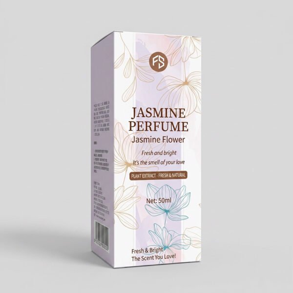 Illustration Design Style Perfume Paper Box Custom