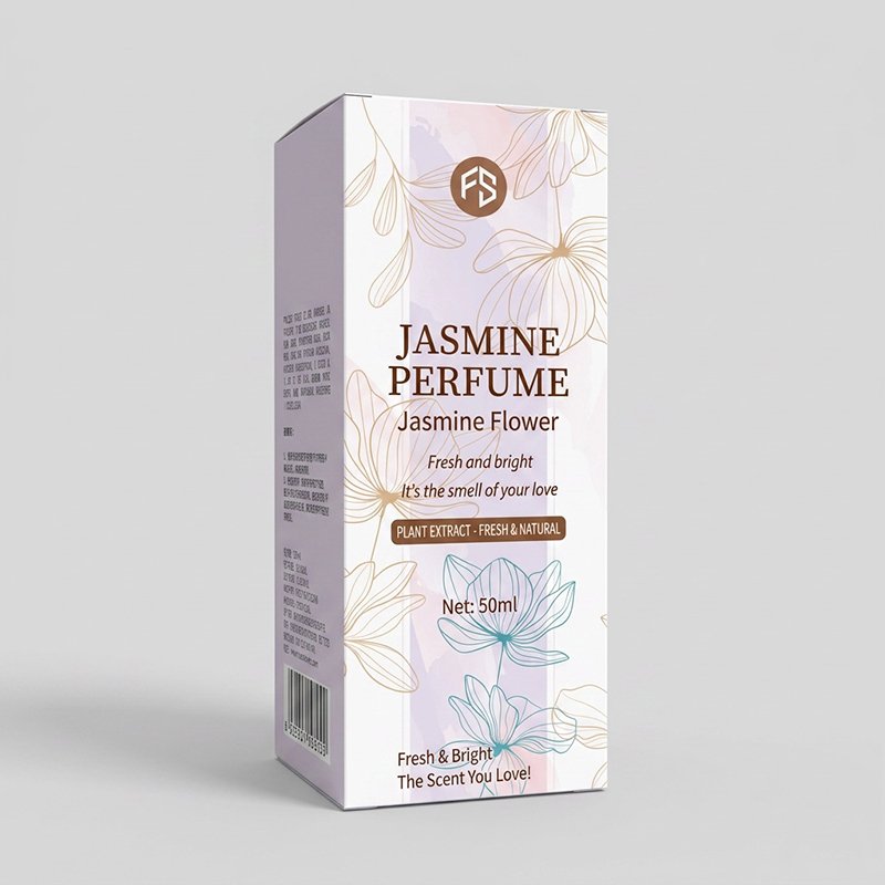 Illustration Design Style Perfume Paper Box Custom - Image 2