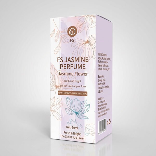 Illustration Design Style Perfume Paper Box Custom