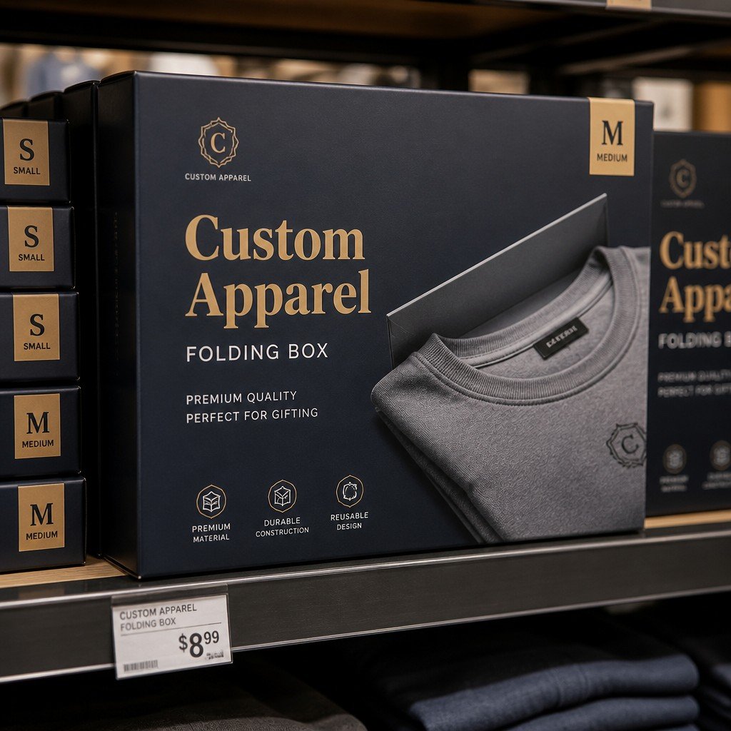 Custom Apparel Folding Box