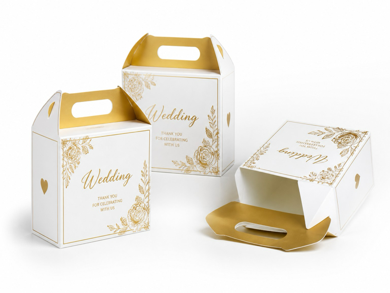 custom printed folding box for apparel
