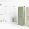 folding carton for apparel