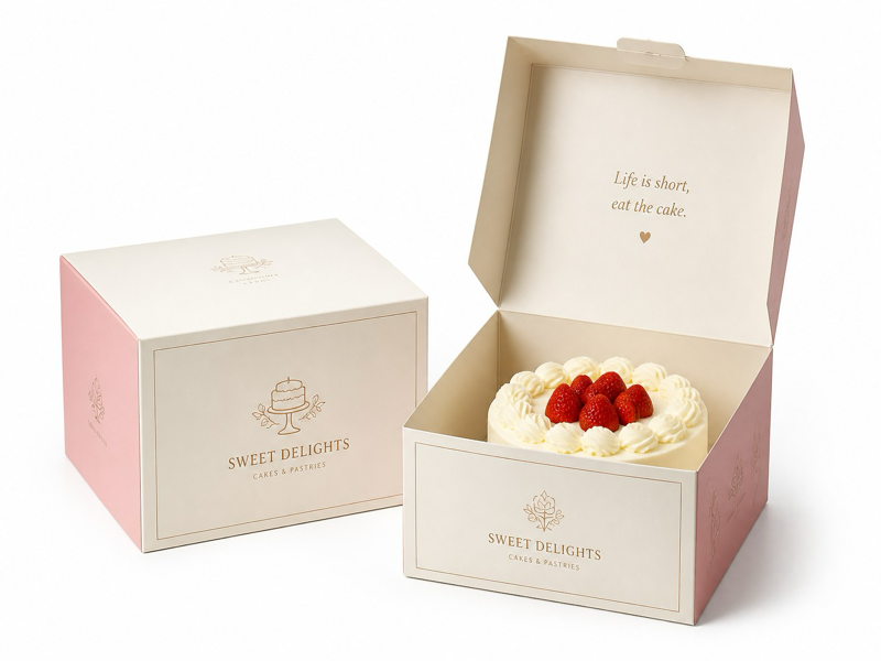 blister cake box for bakery