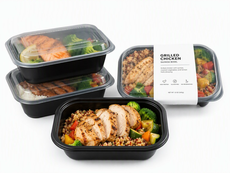 plastic food container for bakery