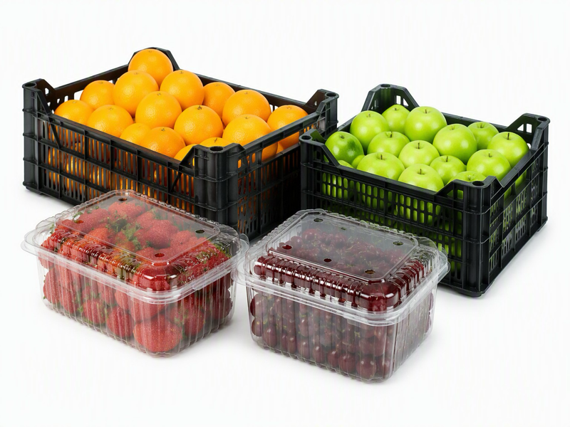 fruit container for berry growers