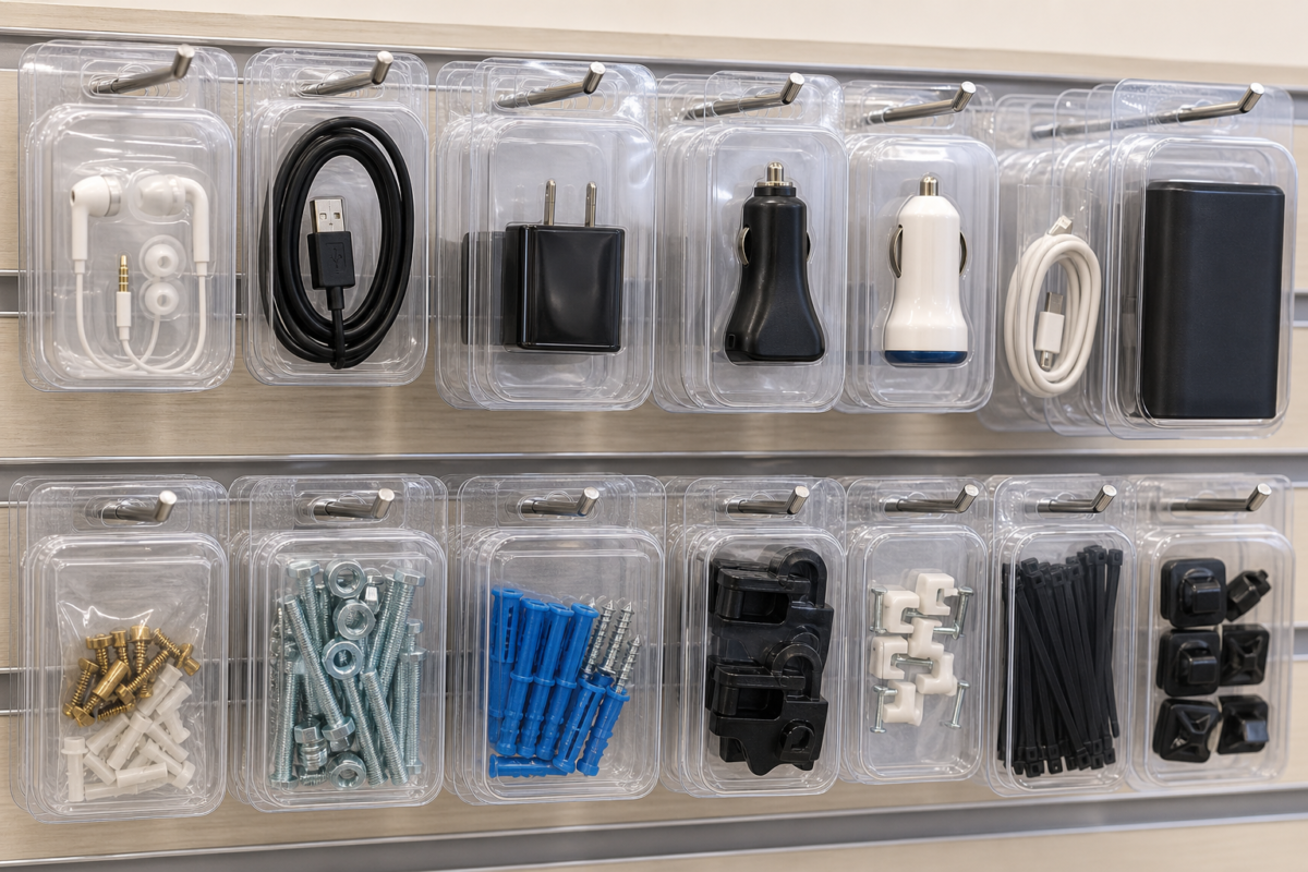 Advantages of clamshell blister packaging for retail products