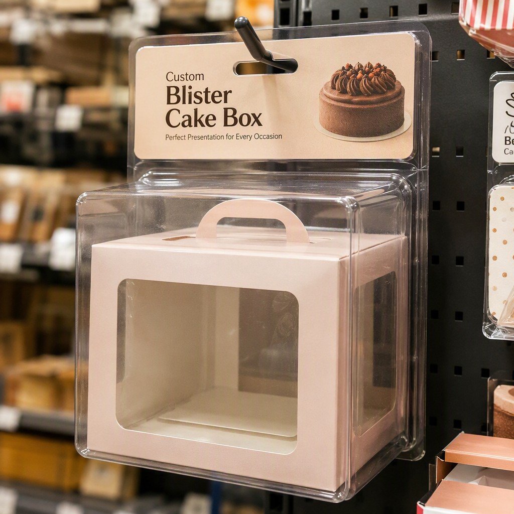 Custom Blister Cake Box for Bakery Cakes