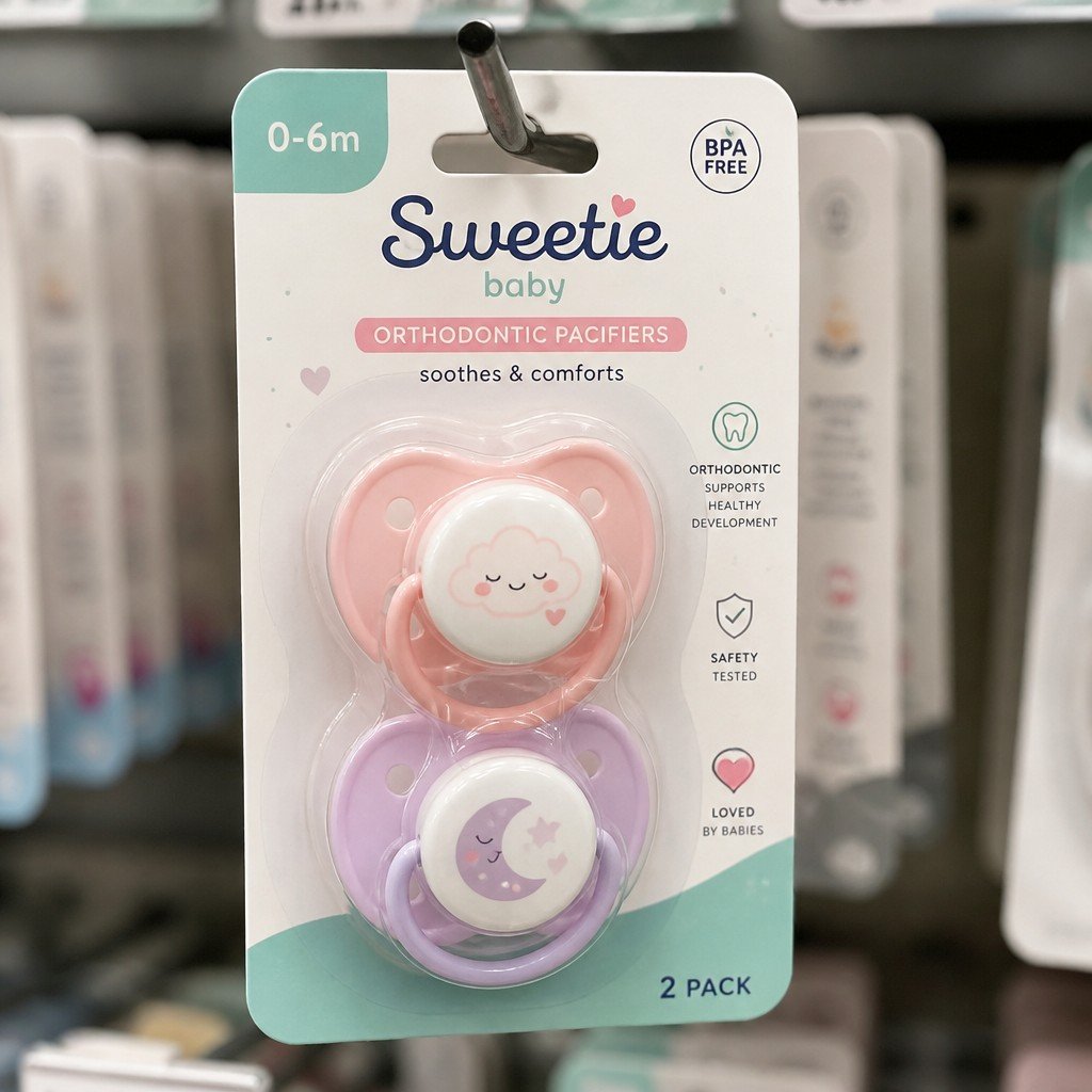 blister packaging on retail display shelf