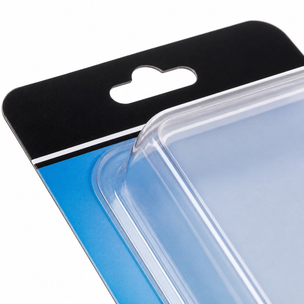 thermoforming detail on custom blister pack