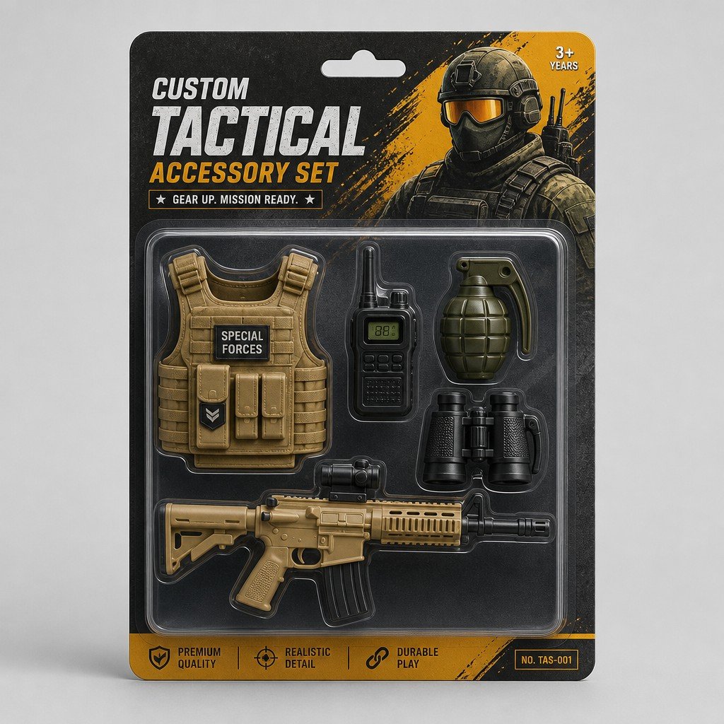 Custom Blister Card for Toy Accessories