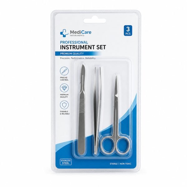Custom Blister Card Packaging for Medical Instruments