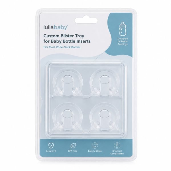 Custom Blister Tray for Baby Bottle Inserts