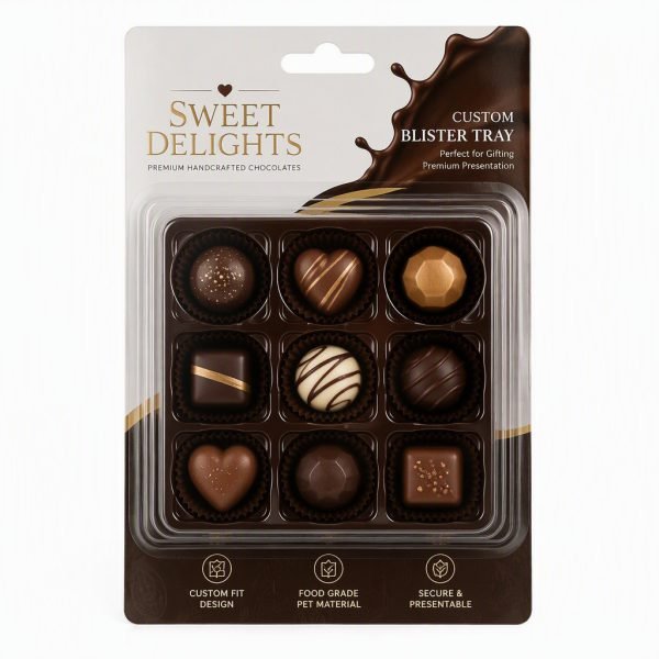 Custom Blister Tray for Chocolates