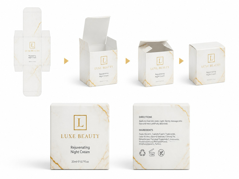 small order folding carton
