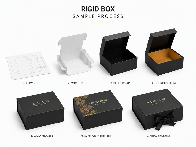 small order rigid gift box